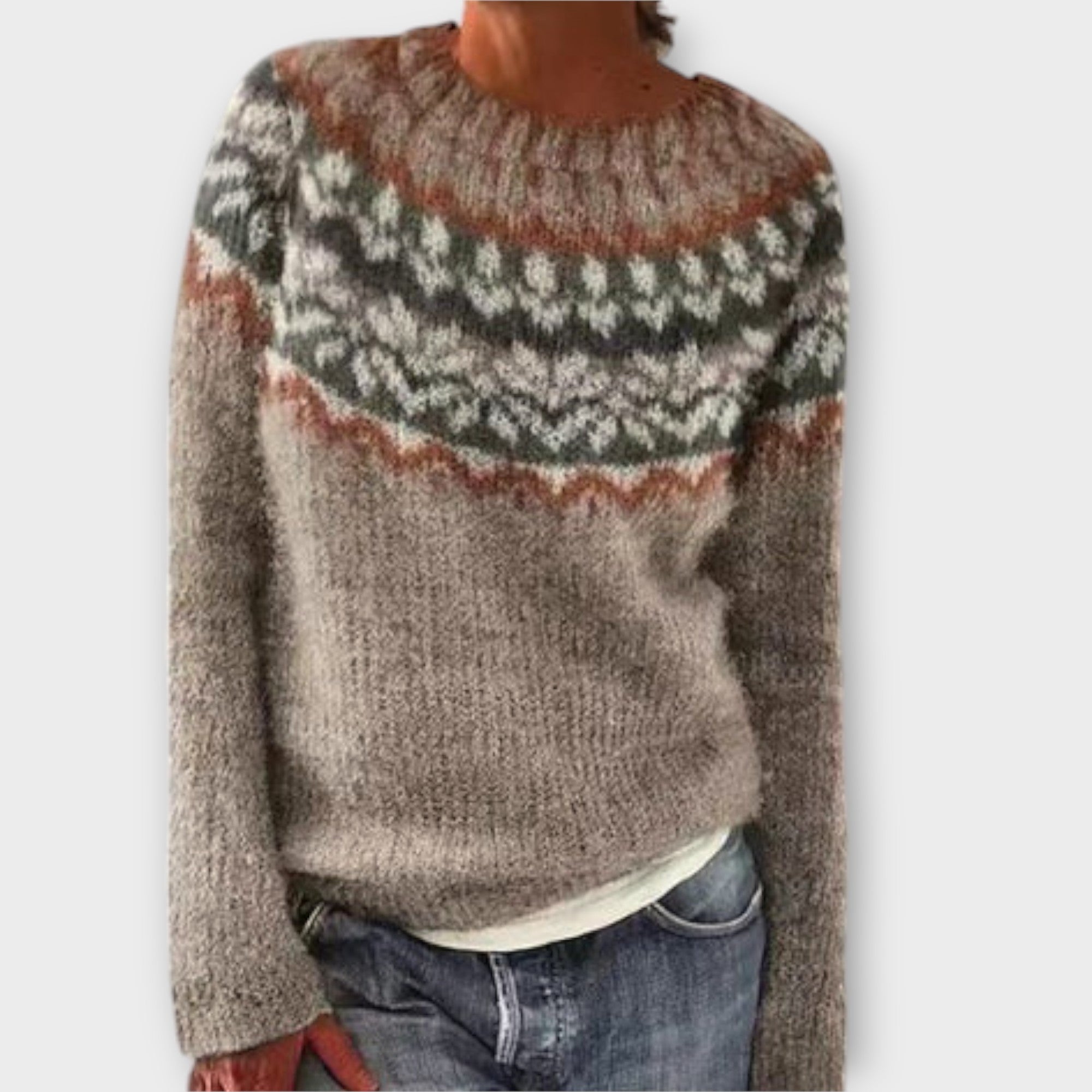 Suzu-Vintage kootud kampsun naistele