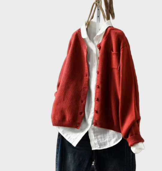 Pehme kootud vest