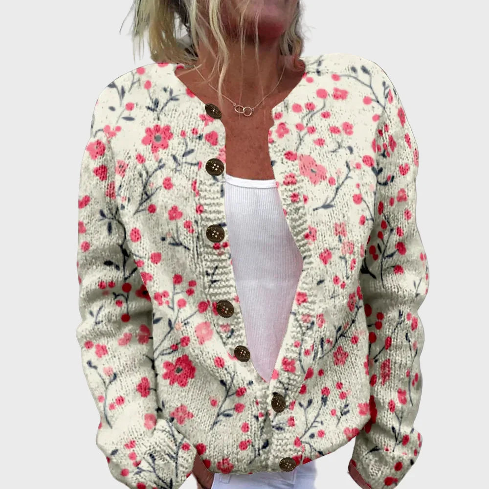 Elegantne mustriga kootud vest