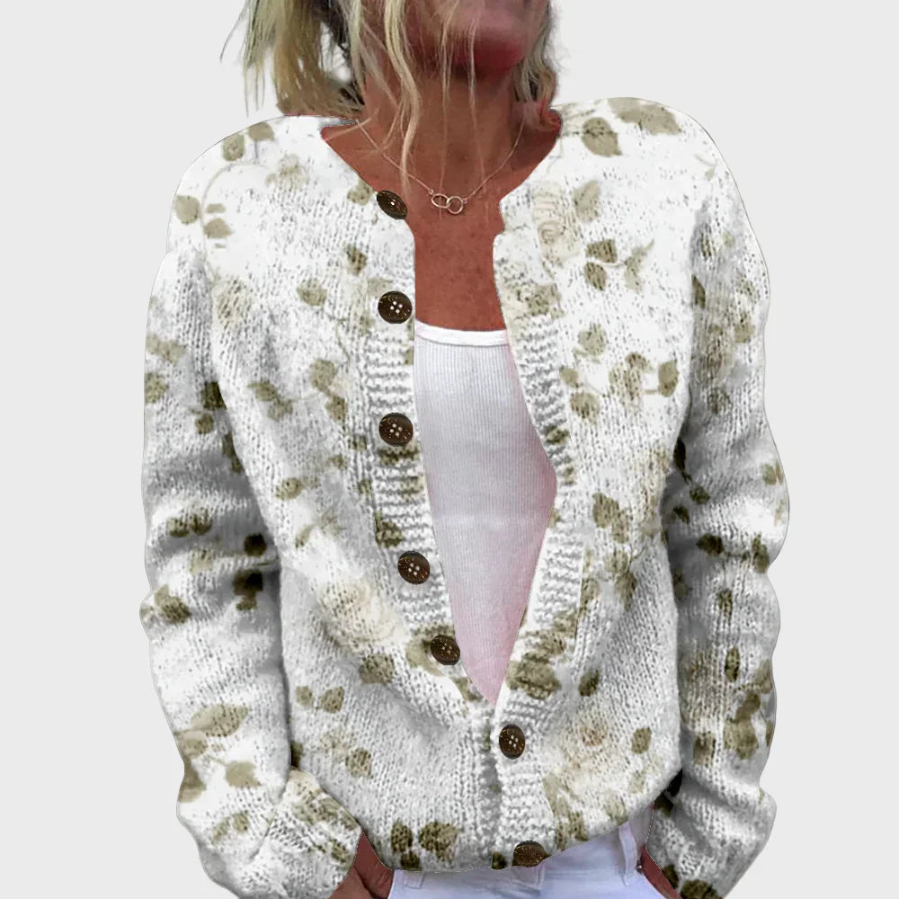 Elegantne mustriga kootud vest