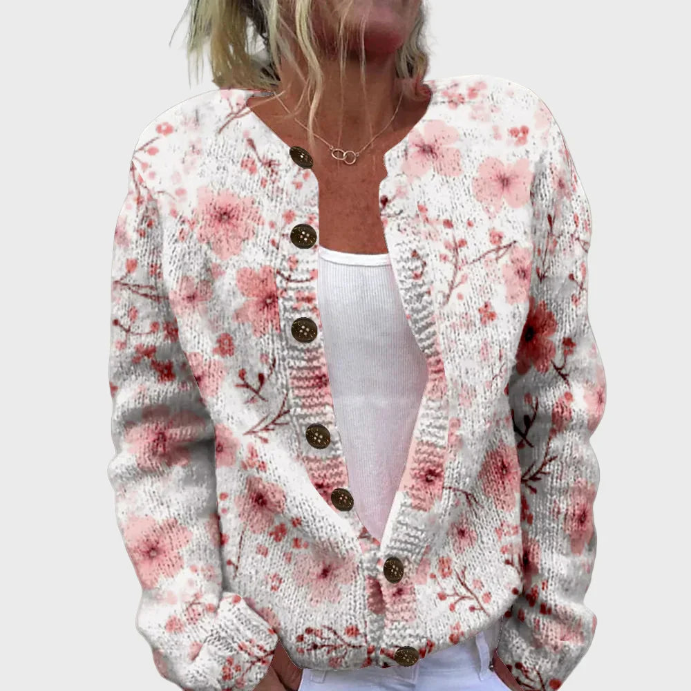 Elegantne mustriga kootud vest