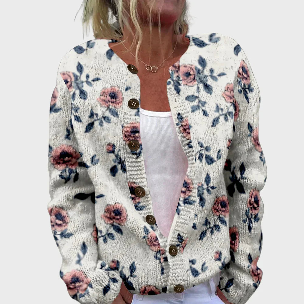 Elegantne mustriga kootud vest