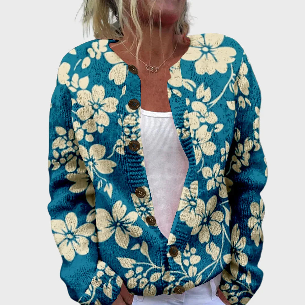 Elegantne mustriga kootud vest