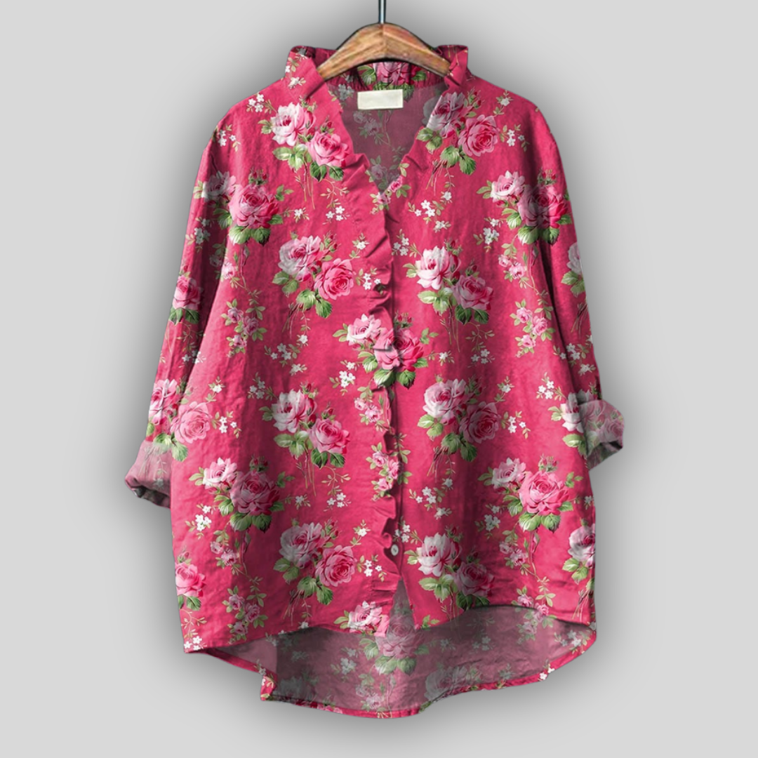 Roosa lilleline pluss