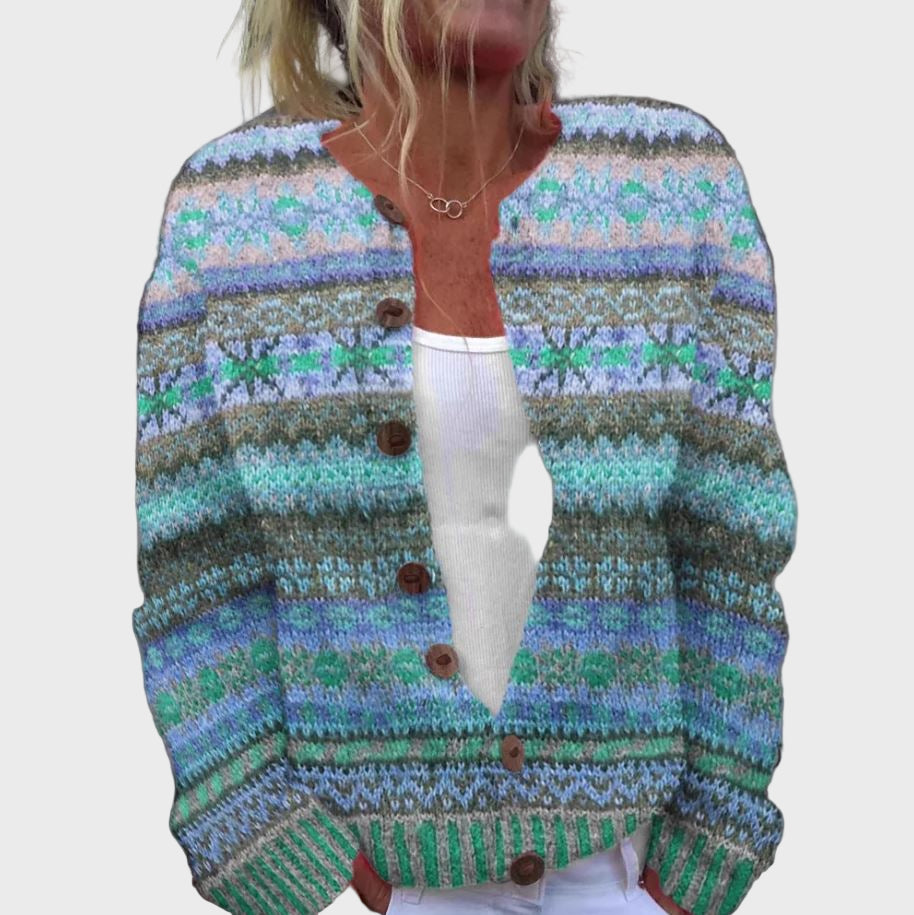Kootud vest mustariga