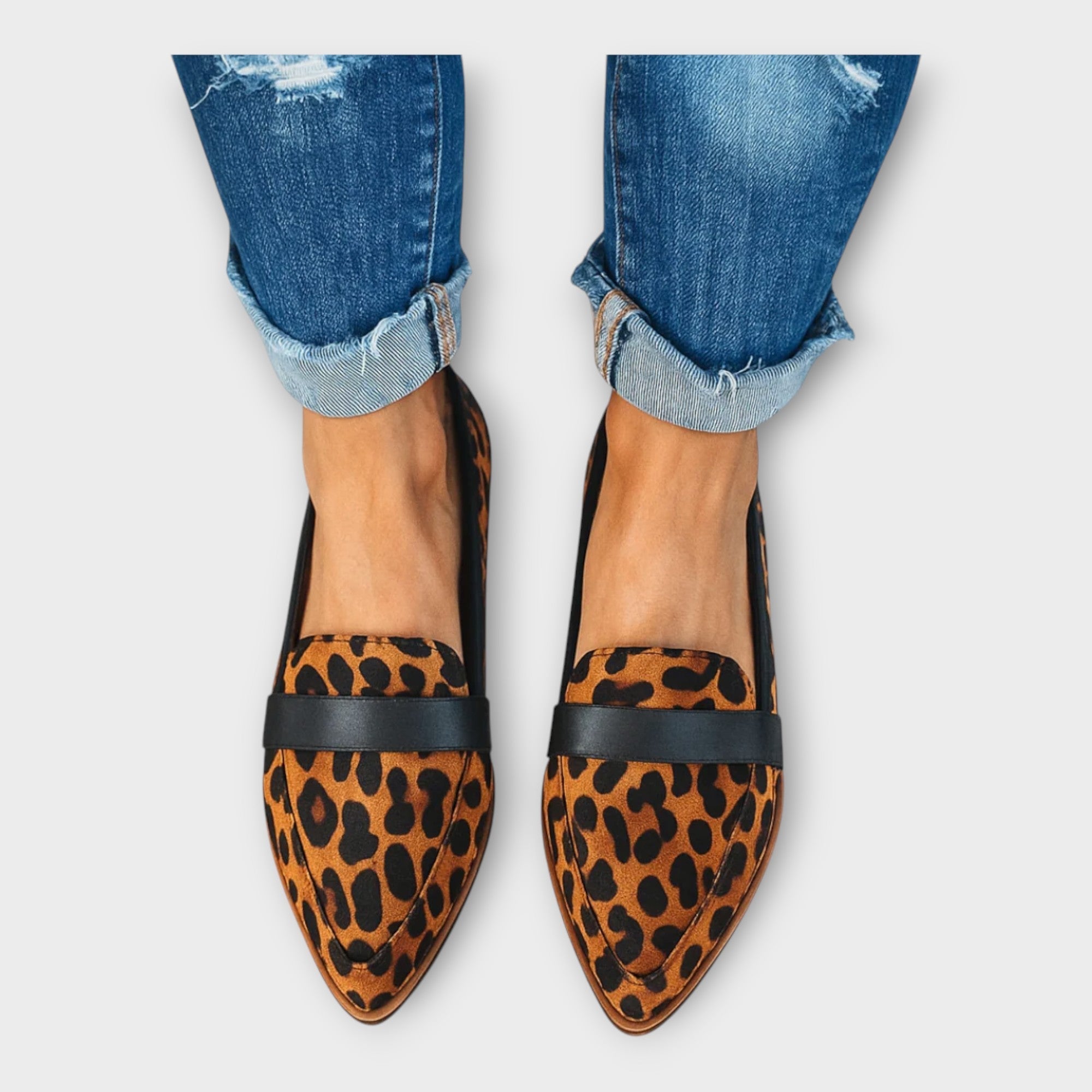 Elegantsed mokassiinid moodsa joonega