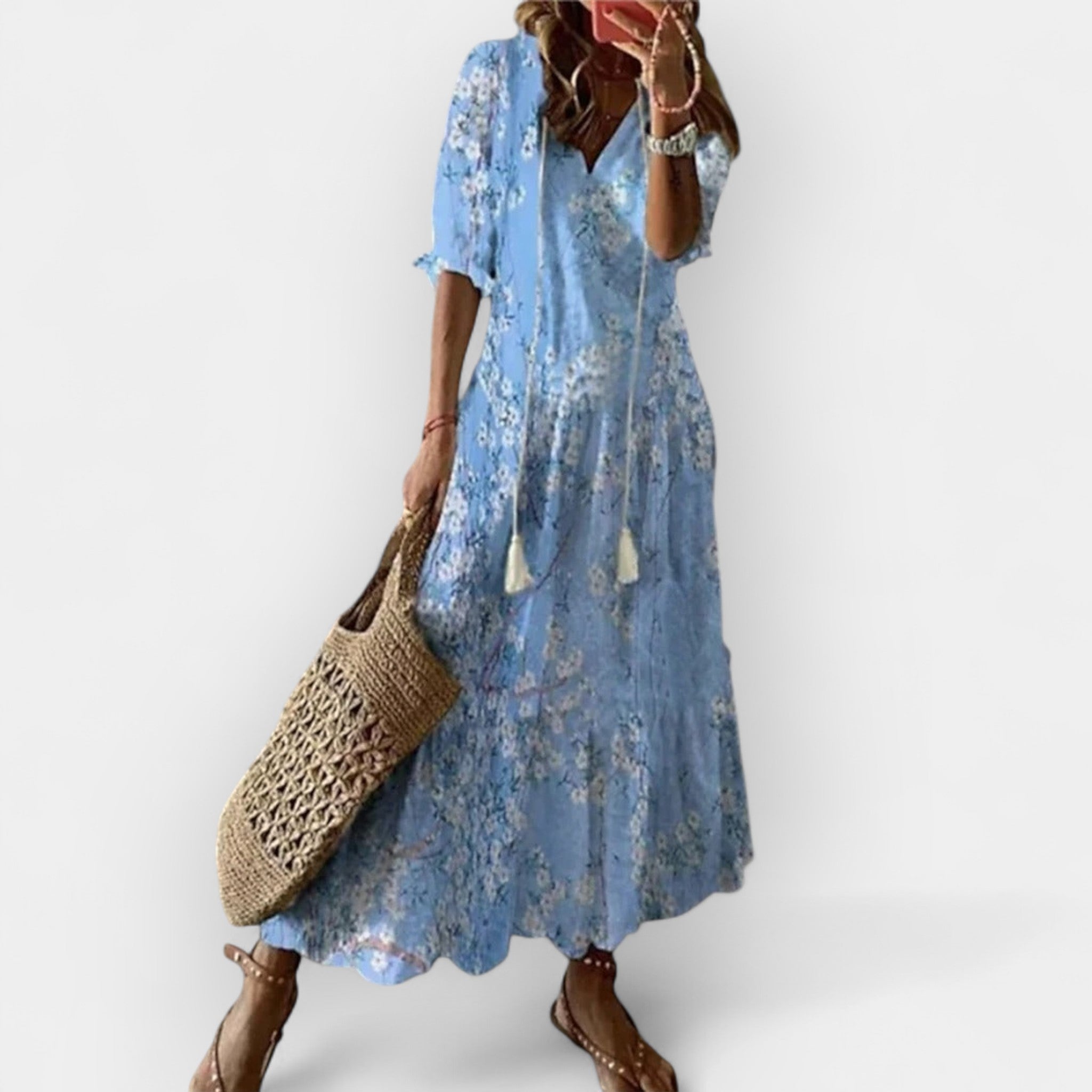 Maxi Boho kleit