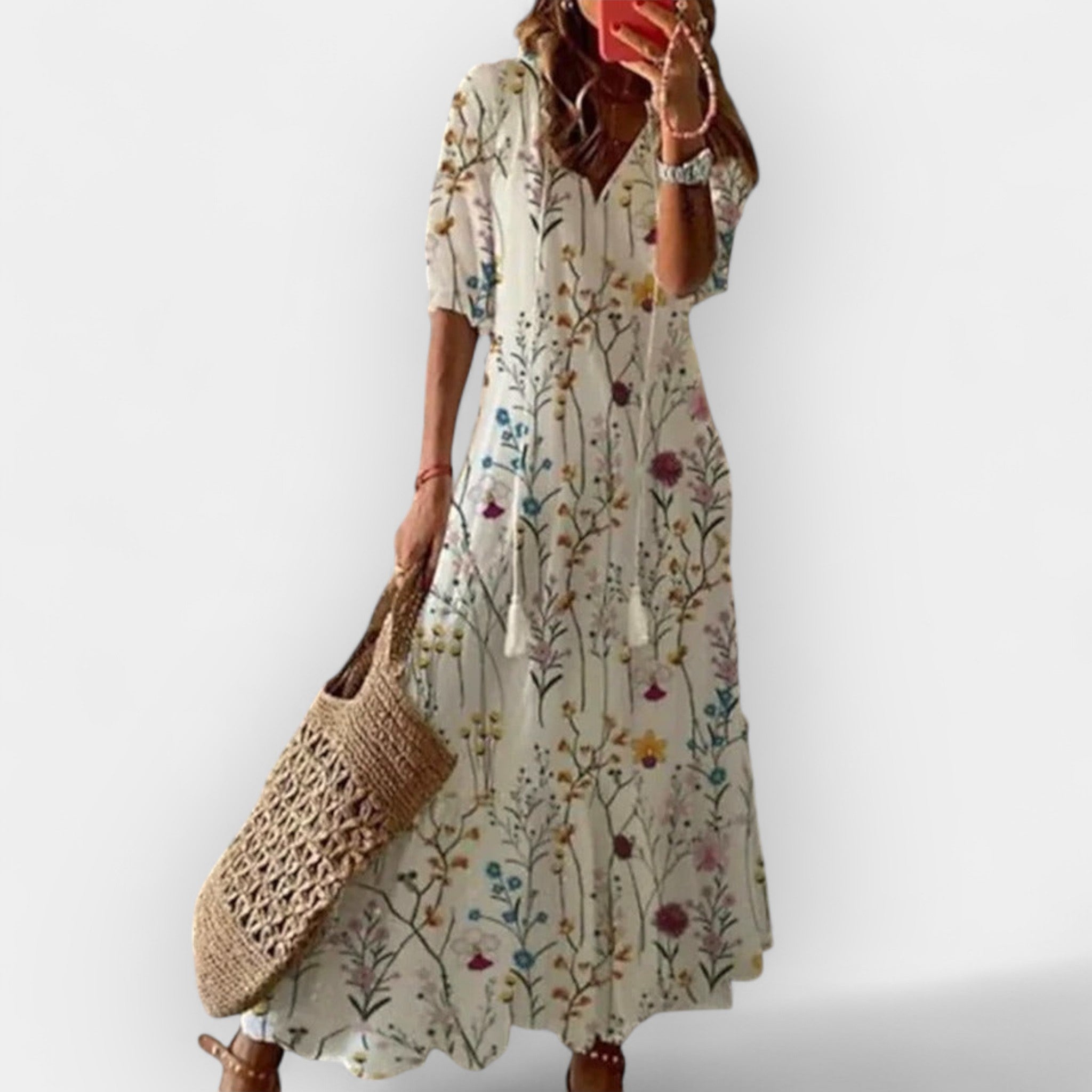 Maxi Boho kleit