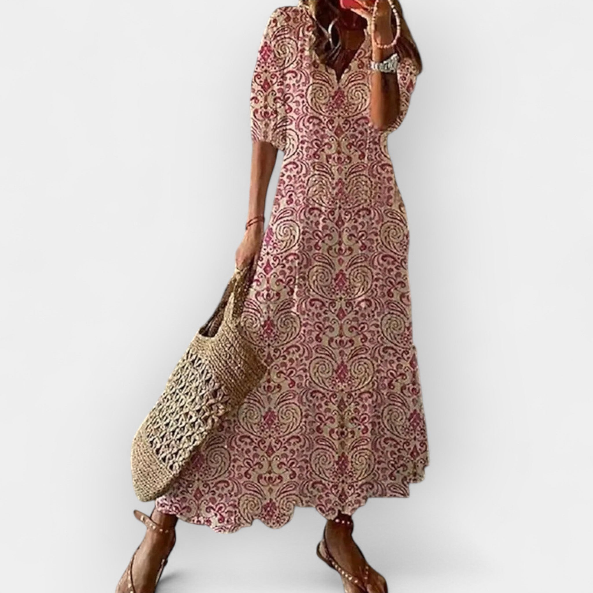 Maxi Boho kleit