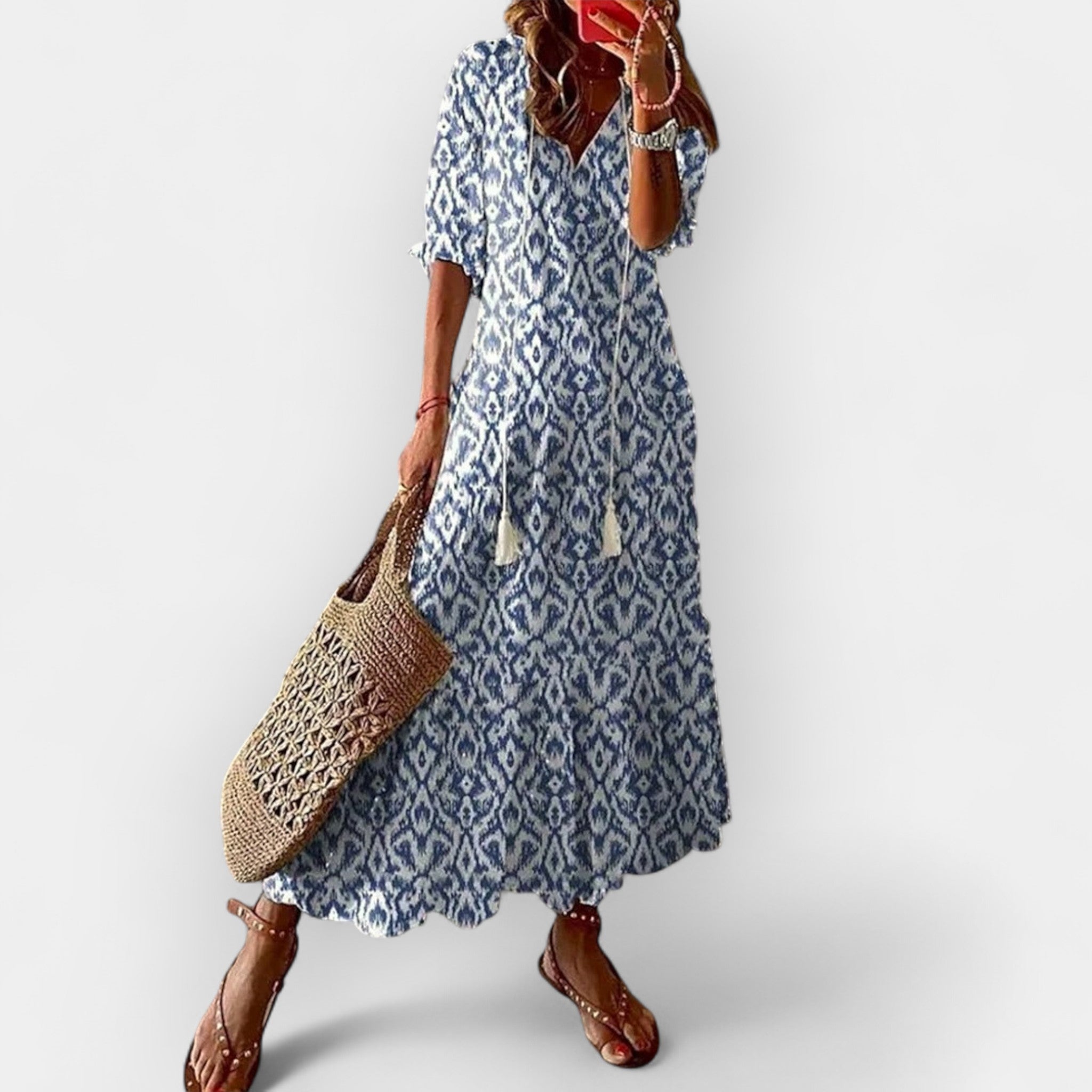 Maxi Boho kleit