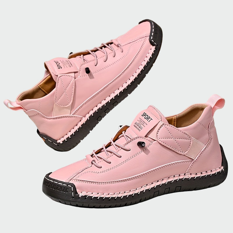 Ortopeedilised nahast poolsaapad