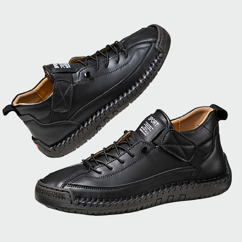 Ortopeedilised nahast poolsaapad